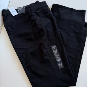 J.Crew Black Wide-Leg full length jean in all day stretch size 31 made Cambodia
